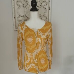 J.Crew linen/silk cardigan